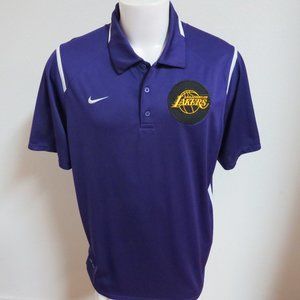2XL Purple Nike Dri-Fit Men's db Poly #56M Polo Shirt